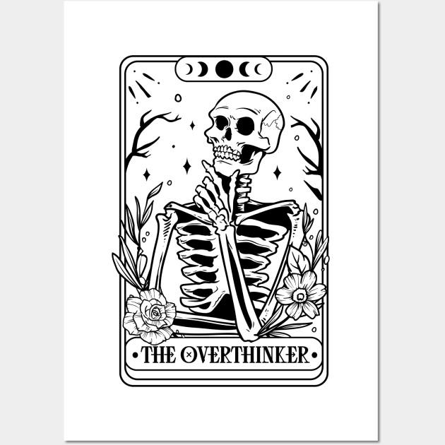 The Overthinker Tarot Card Wall Art by CB Creative Images